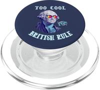 George Washington 4th July Too Cool for British Rule PopSockets PopGrip pour MagSafe