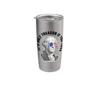 George Washington : ce n'est que de la trahison si vous perdez Gobelet isotherme en acier inoxydable double paroi
