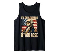 George Washington It's Only Treason If You Lose 4th of July Débardeur