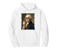 George Washington Manger de la crème glacée Sweat à Capuche