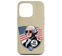 George Washington n'a Pas de Roi drôle en Amérique Coque pour iPhone 13 Pro