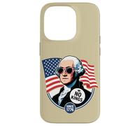 George Washington n'a Pas de Roi drôle en Amérique Coque pour iPhone 14 Pro