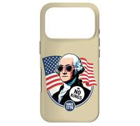 George Washington n'a Pas de Roi drôle en Amérique Coque pour iPhone 17 Pro