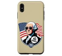 George Washington n'a Pas de Roi drôle en Amérique Coque pour iPhone XS Max