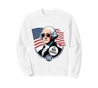George Washington n'a Pas de Roi drôle en Amérique Sweatshirt