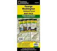 George Washington National Forest (lot de cartes) | National Geographic
