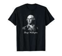 George Washington Portrait American History Icône T-Shirt