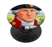 George Washington Premier Président des États-Unis PopSockets PopGrip Adhésif
