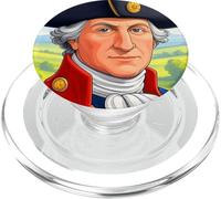 George Washington Premier Président des États-Unis PopSockets PopGrip pour MagSafe