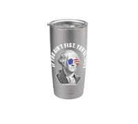 George Washington : si tu n'es pas le premier, tu es le dernier Gobelet isotherme en acier inoxydable double paroi