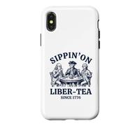 George Washington sirote Un thé au Liber-Tea Coque pour iPhone X/XS