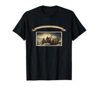 George Washington Traverse Le Delaware, passionné d'histoire Vintage T-Shirt