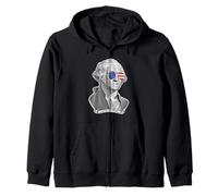 George Washington USA Lunettes de Soleil Sweat à Capuche