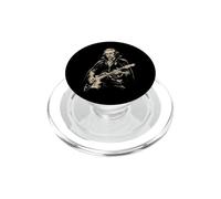 George Washington Vampire Jouant de la Guitare Alt Goth Musique PopSockets PopGrip pour MagSafe