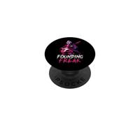 George Washington Zombie Jouant de la Guitare Founding Freak Band PopSockets PopGrip Adhésif