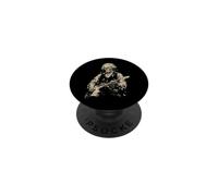 George Washington Zombie Undead Jouant de la Guitare Alt Goth Band PopSockets PopGrip Adhésif