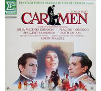Georges Bizet / Julia Migenes, Placido Domingo, Ruggero Raimondi, Faith Esham, Lorin Maazel, Orchestre National De France, ChÅ"ur De Radio France Et Maîtrise De Radio France - CARMEN (ORIGINAL SOUNDTRACK LP, IMPORT, 1984)