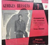 Georges Brassens - N° 1 - Georges Brassens Chante Les Chansons Poétiques (... Et Souvent Gaillardes) De... Georges Brassens