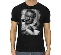 Georges Brassens T-Shirt French Singer Cotton Black L