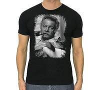 Georges Brassens T-T-Shirts à Manches Courtes French Singer Cotton(X-Large)