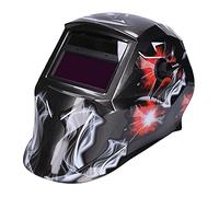 GEORGES Casque de soudage solaire automatique avec protection UV et grande vitre pour tous les types de soudure (Abstract)