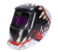 GEORGES Casque de soudage solaire automatique avec protection UV et grande vitre pour tous les types de soudage (Big Bite)