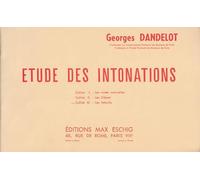 Georges dandelot : etude des intonations 3 - les bemols - 3eme cahier