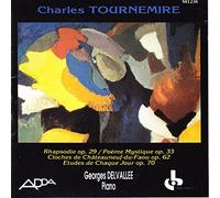 Georges Delvallee - Piano Works: Rhapsodie op.29 / Poeme Mystique op.33 / Cloches de Chateauneuf-du-Faou op.62 / Etudes de Chaque Jour op.70.