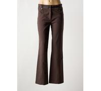 georges franck pantalons femme de couleur marron 40