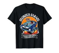 George's Garage Hotrod Car Design pour Le nom George T-Shirt Graphique avec Valeur