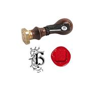 Georges Lalo 40008T Set sceau à vis carré avec Manche en bois vernis