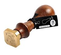 Georges Lalo 40013T Set sceau à vis carré avec Manche en bois vernis