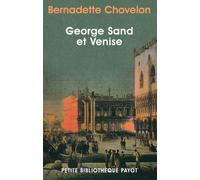 Georges Sand et Venise