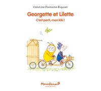 Georgette et Lilette - Tome 2 C'est parti, mon kiki ! - Caroline Fontaine-Riquier - Ecole Des Loisirs - broché - Roman cadet