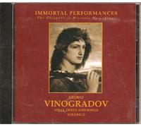 Georgi Vinogradov: Arias, Duets & Songs (Volume II)