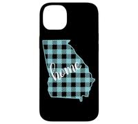 Georgia Home Motif à Carreaux Coque pour iPhone 14 Plus