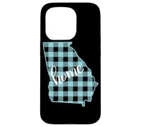 Georgia Home Motif à Carreaux Coque pour iPhone 15 Pro