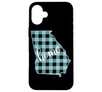 Georgia Home Motif à Carreaux Coque pour iPhone 16 Plus