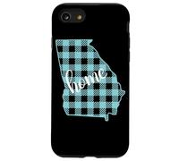 Georgia Home Motif à Carreaux Coque pour iPhone SE (2020) / 7/8