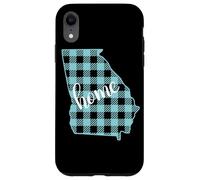 Georgia Home Motif à Carreaux Coque pour iPhone XR