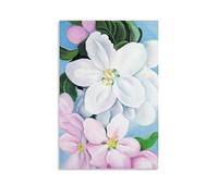 Georgia O'Keeffe Poster imperméable à l'eau pour la maison, résistant à l'humidité, facile à installer et résistant à la décoloration, style sans cadre, 20 x 30 cm