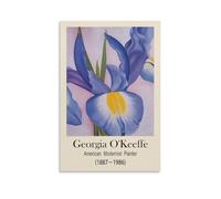 Georgia-O'Keeffe Poster Impression sur toile Décoration murale moderne 40 x 60 cm