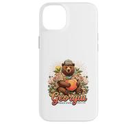 Georgia Peach Bear Breloque du Sud Style Nature Coque pour iPhone 14 Plus