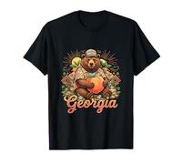 Georgia Peach Bear Breloque du Sud Style Nature T-Shirt