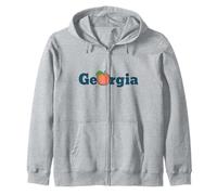 Georgia Peach State Vintage Pride Sweat à Capuche