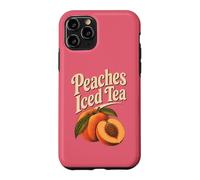 Georgia Peaches Thé glacé rétro Motif Souvenir de Fruits Coque pour iPhone 11 Pro