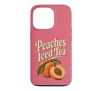 Georgia Peaches Thé glacé rétro Motif Souvenir de Fruits Coque pour iPhone 13 Pro