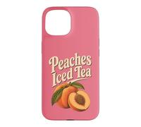 Georgia Peaches Thé glacé rétro Motif Souvenir de Fruits Coque pour iPhone 15