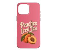 Georgia Peaches Thé glacé rétro Motif Souvenir de Fruits Coque pour iPhone 16 Pro Max