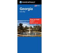 Géorgie, carte facile à plier | Rand McNally